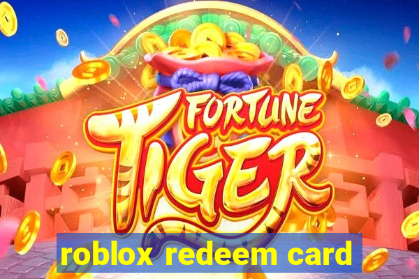 roblox redeem card